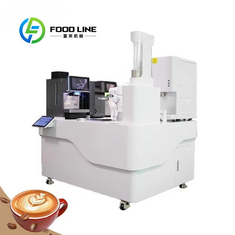 Coffee Equipment Service - Bar Robotico Commerciale Personalizzato con Braccio