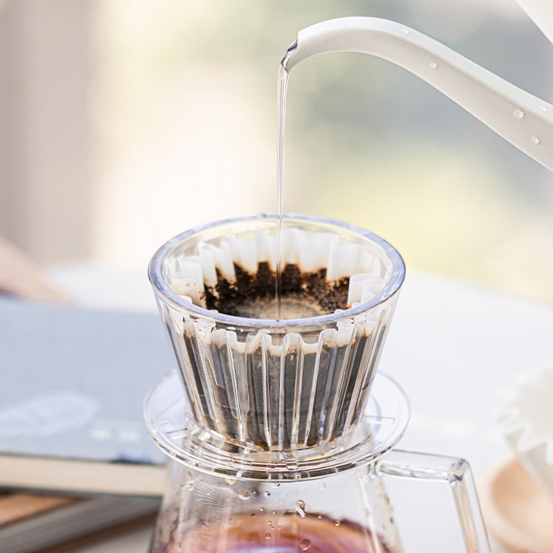 Wave Coffee Dripper Crystal Ey - Coffee Equipment V60 recensione e prezzo