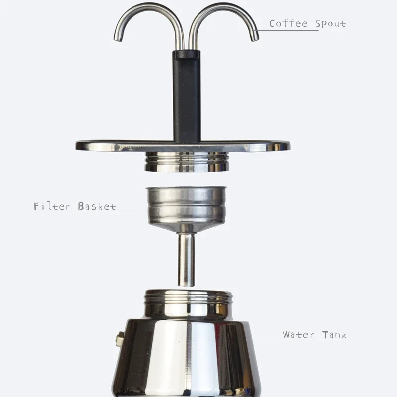 Mini Moka da 200 ml Doppio tub - Hero Coffee Equipment recensione e prezzo