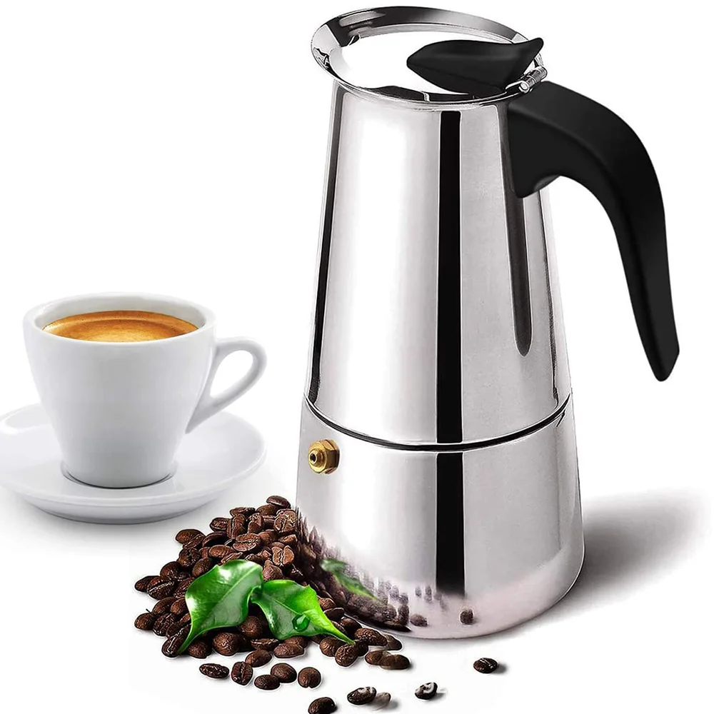 Caffettiera Moka in acciaio in - Hero Coffee Equipment recensione e prezzo