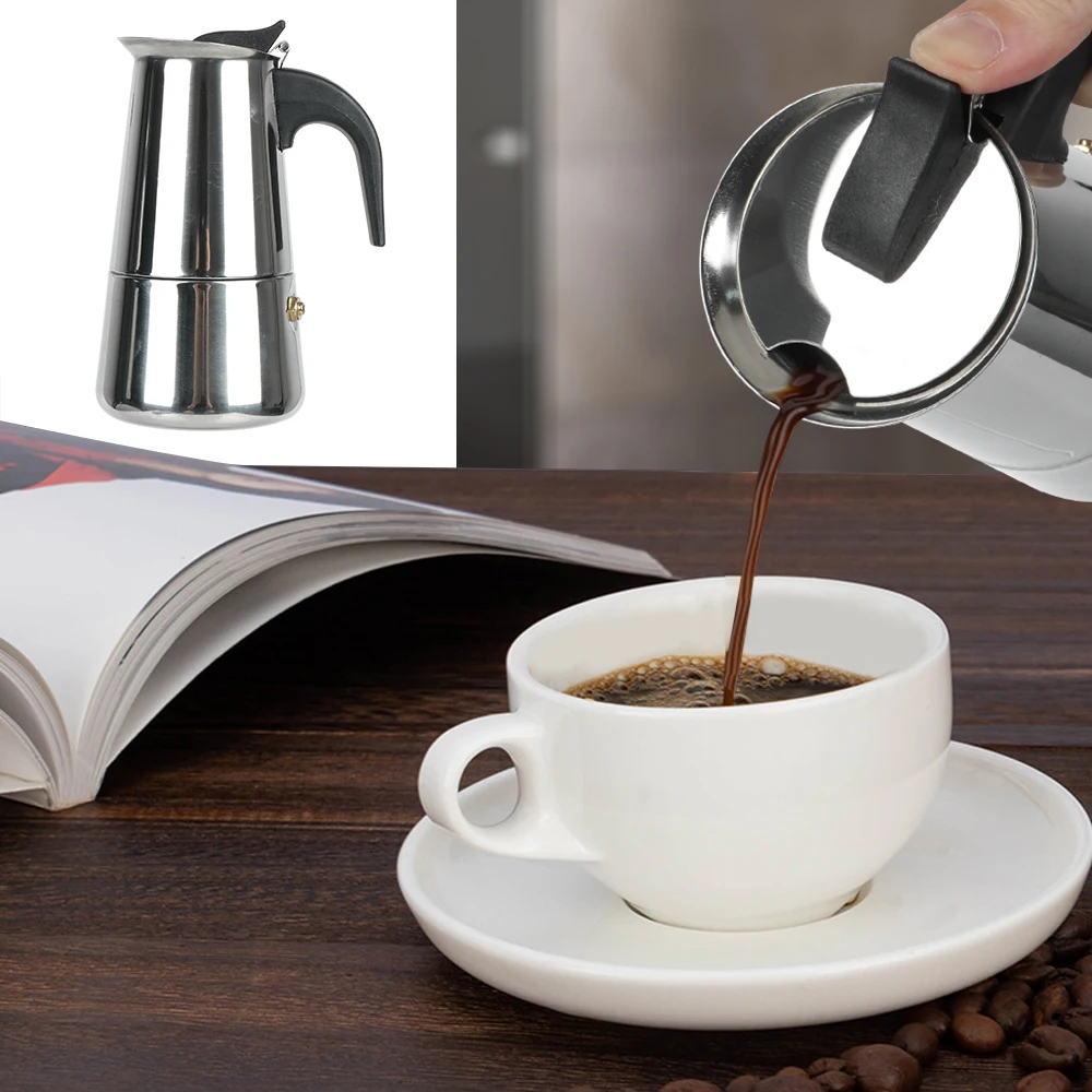 Caffettiera Moka in acciaio in - Hero Coffee Equipment recensione e prezzo