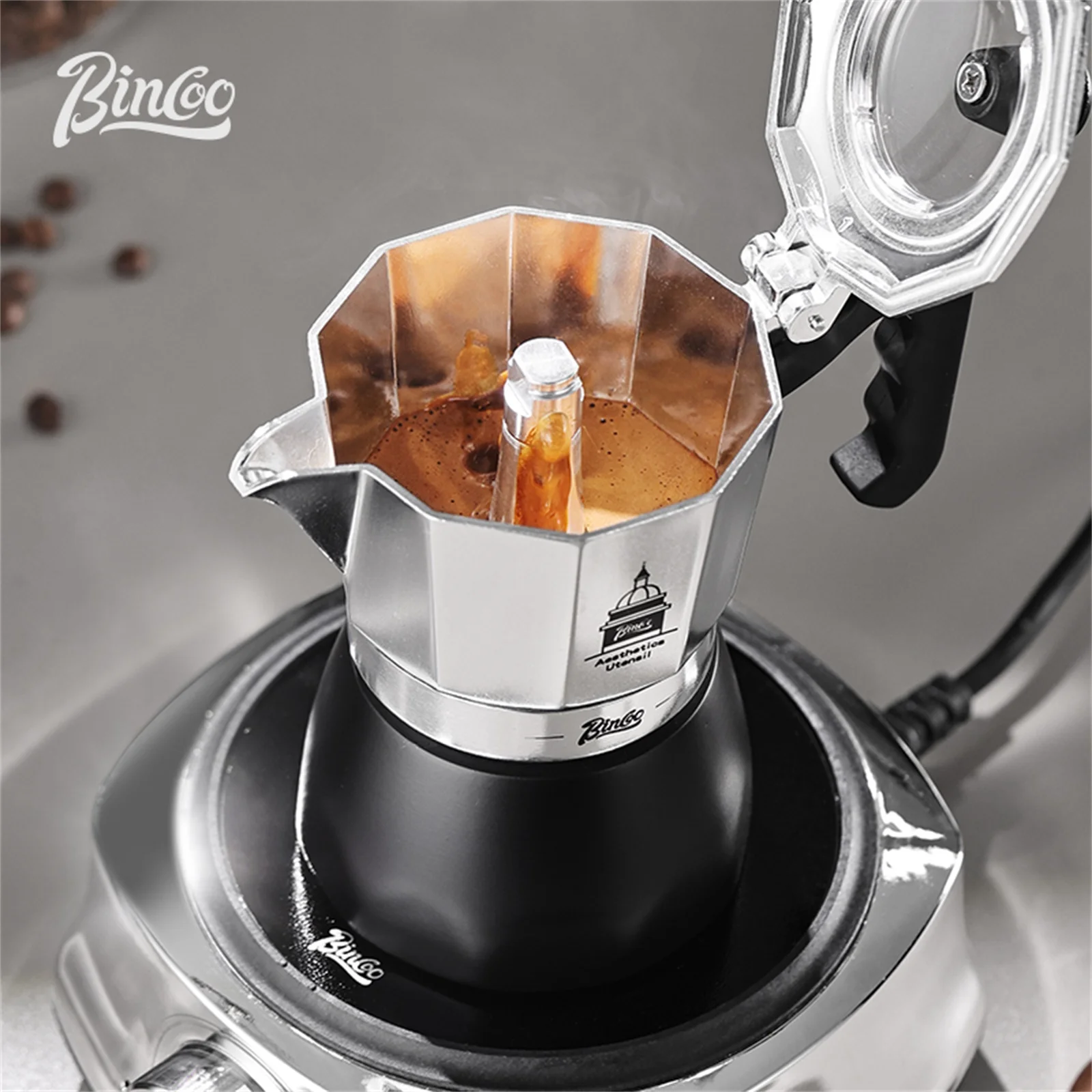 BINCOO Pentola Moka a Doppia V - Hero Coffee Equipment recensione e prezzo