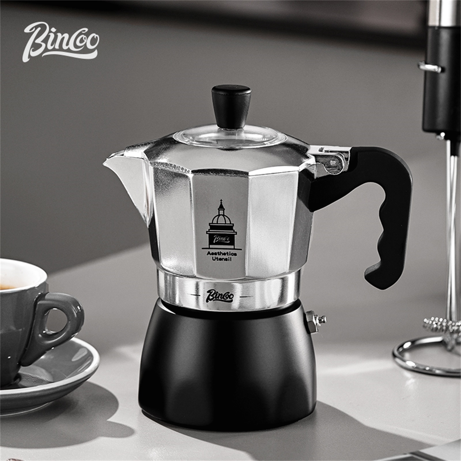 BINCOO Pentola Moka a Doppia V - Hero Coffee Equipment recensione e prezzo