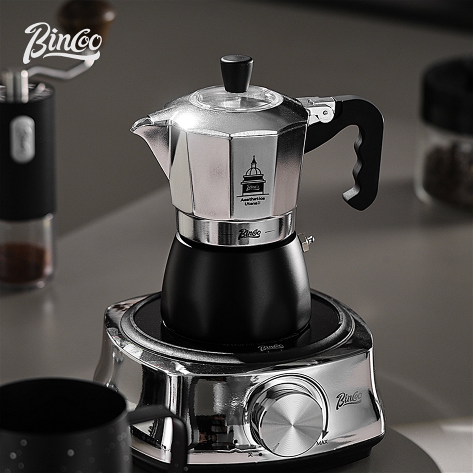 BINCOO Pentola Moka a Doppia V - Hero Coffee Equipment recensione e prezzo